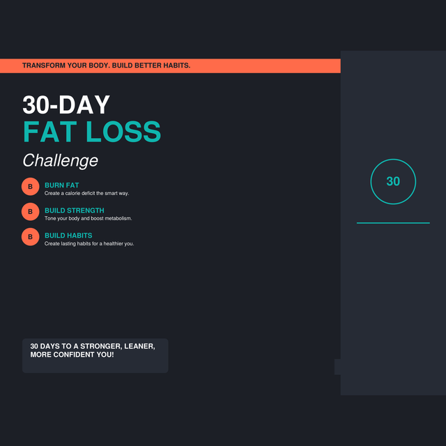 30-Day Fat Loss Challenge